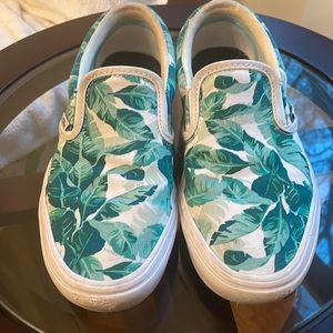 Vans custom shoes size 7